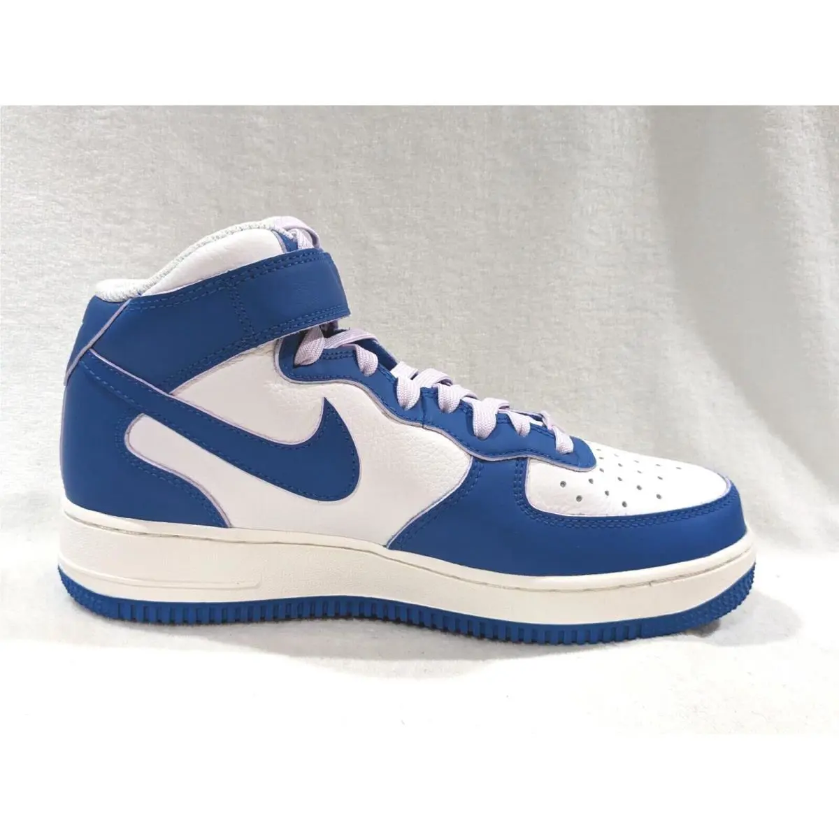 Nike shoes - Nike Air Foce 1 `07 Mid - DX3721-100 - White/Military Blue 5