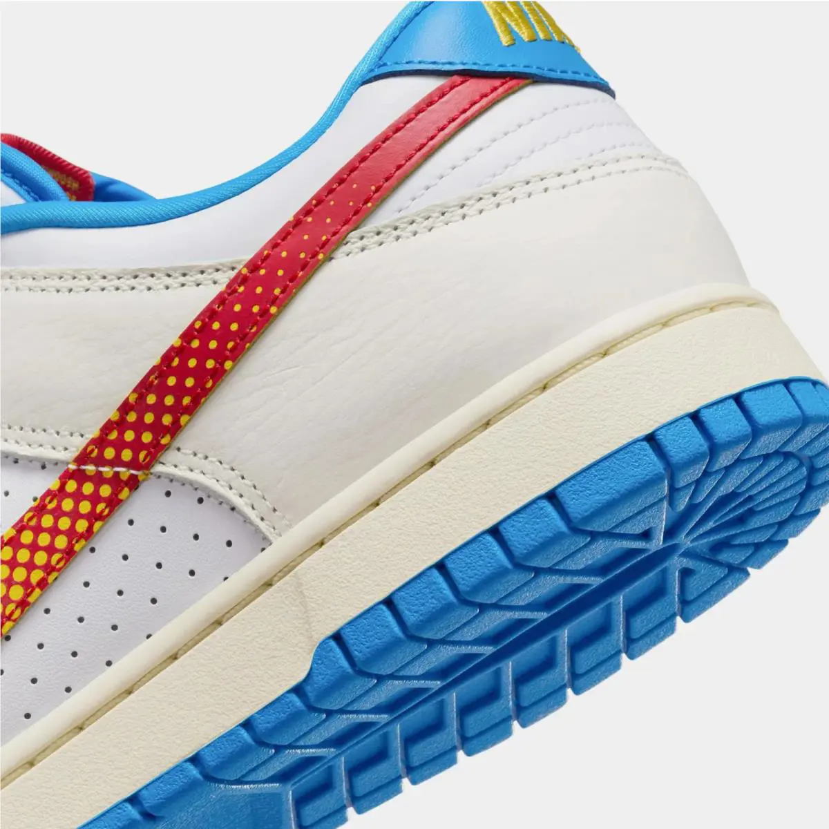 Nike shoes - Nike Dunks - Dunks - HQ3613-133 - Sail/University Red-Tour Yellow-Photo Blue-White 6