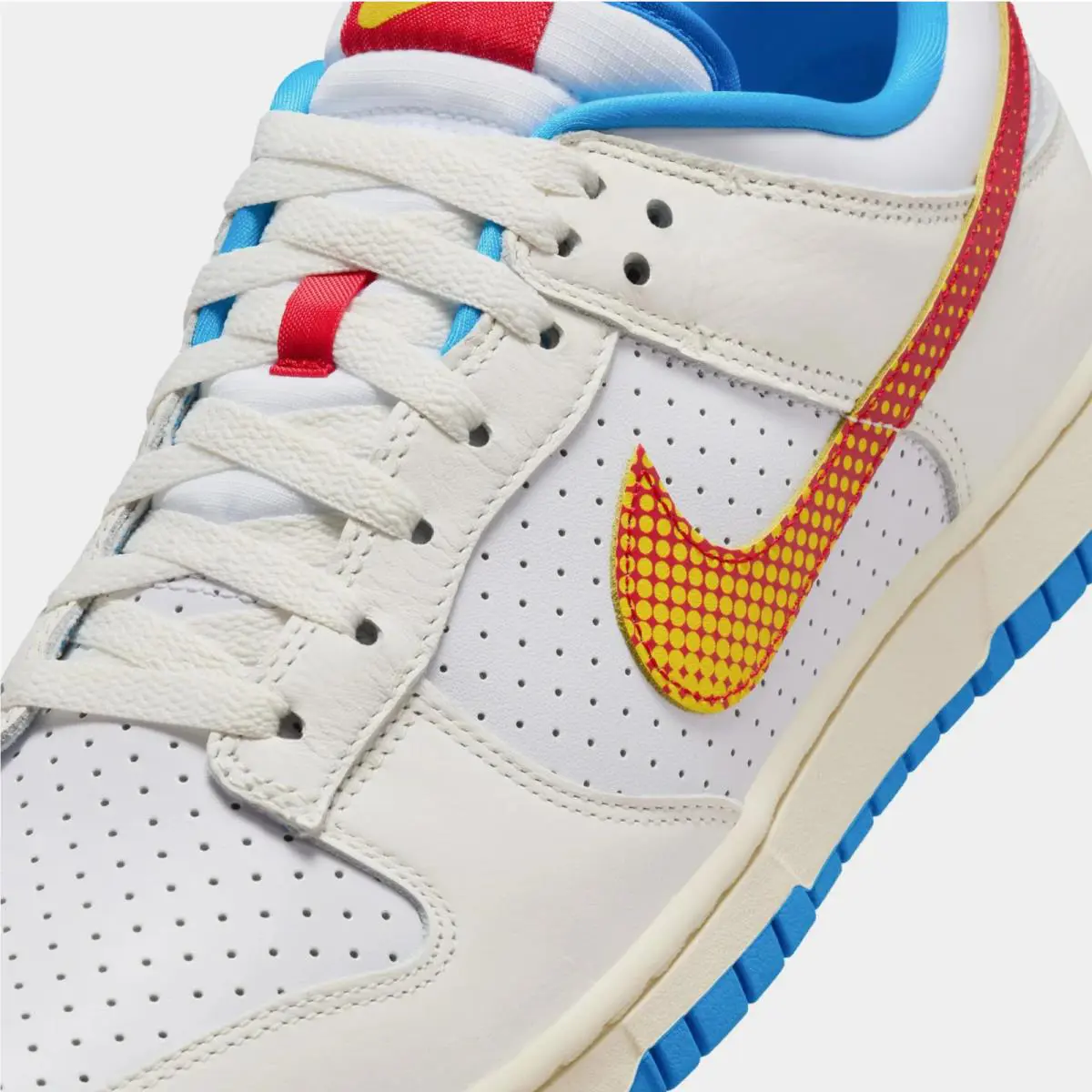 Nike shoes - Nike Dunks - Dunks - HQ3613-133 - Sail/University Red-Tour Yellow-Photo Blue-White 13