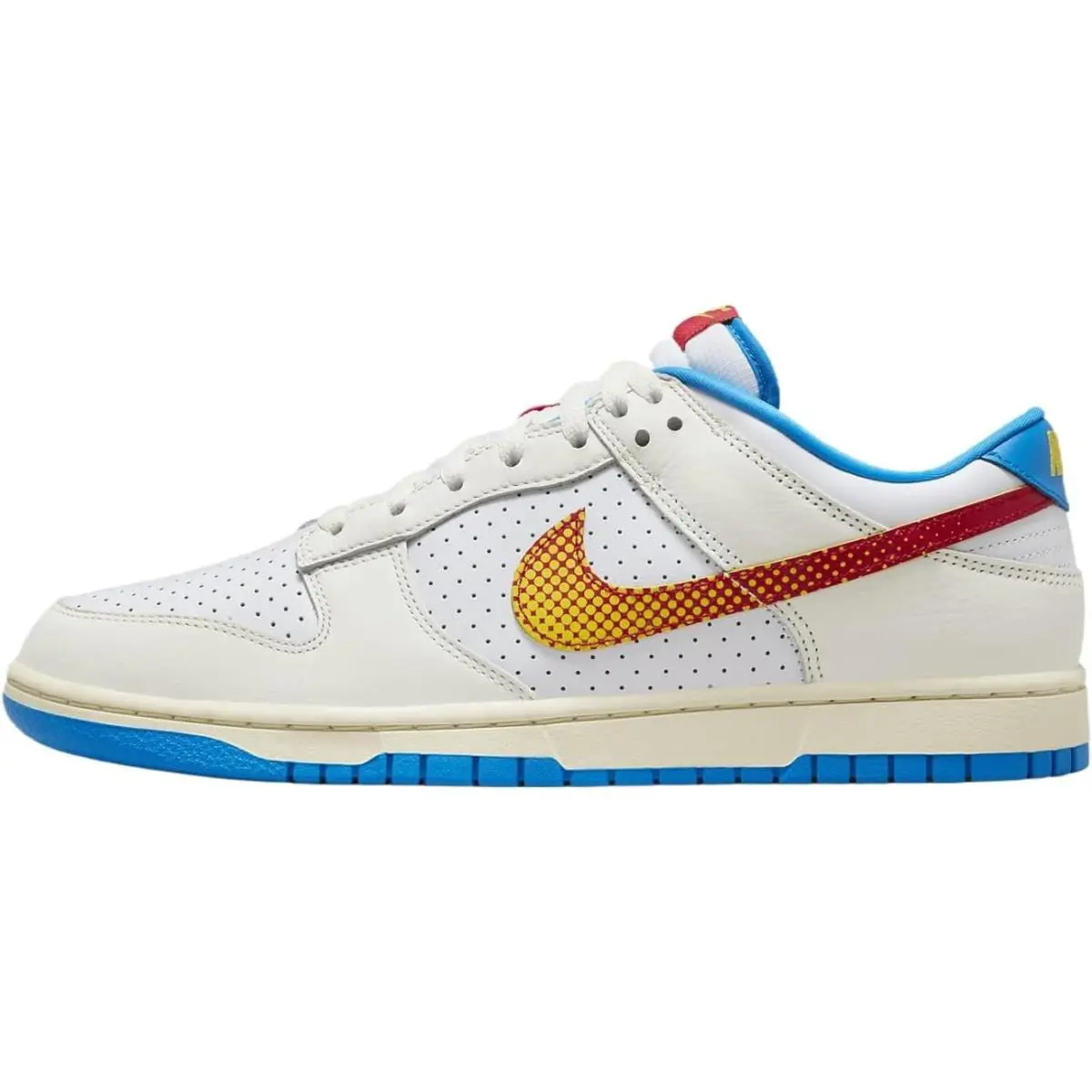 Nike shoes - Nike Dunks - Dunks - HQ3613-133 - Sail/University Red-Tour Yellow-Photo Blue-White 7