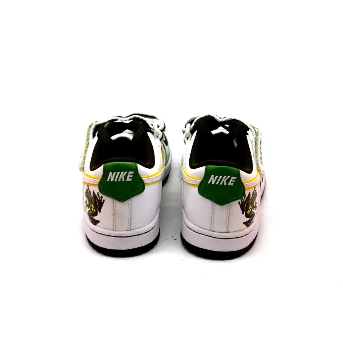 Nike shoes - Nike Vandal Low - Vandal Low - White/White-Chlorophyll-Dark Loden 4