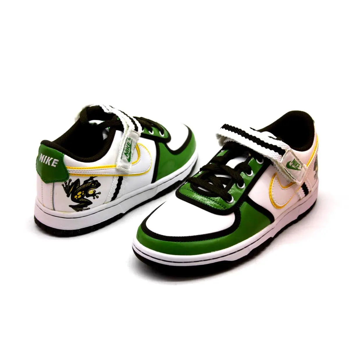 Nike shoes - Nike Vandal Low - Vandal Low - White/White-Chlorophyll-Dark Loden 11