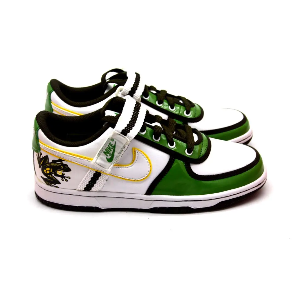 Nike shoes - Nike Vandal Low - Vandal Low - White/White-Chlorophyll-Dark Loden 14