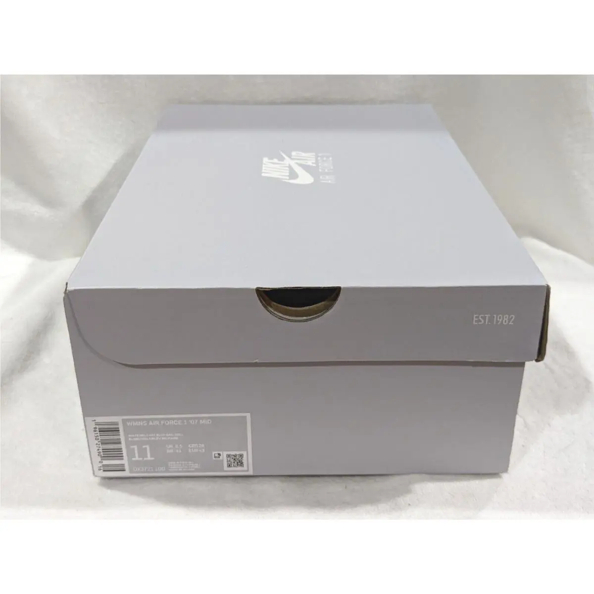 Nike shoes - Nike Air Foce 1 `07 Mid - DX3721-100 - White/Military Blue 11