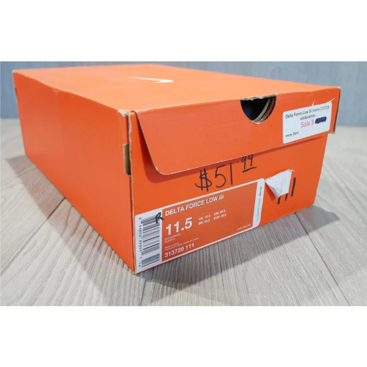 Nike shoes - Nike Delta Force - Delta Force - White 5