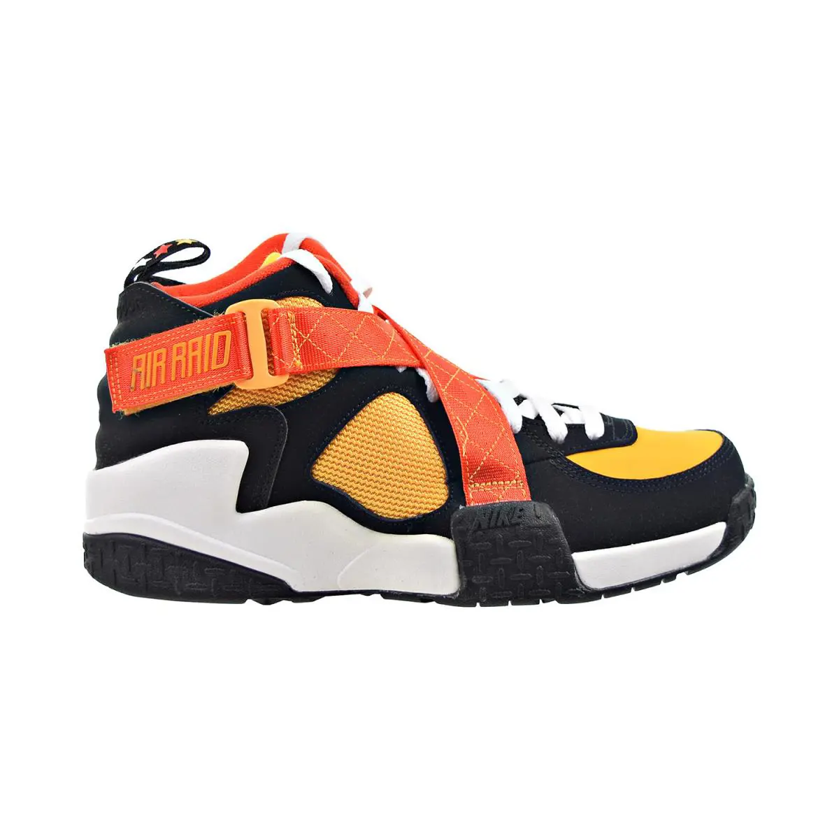 Nike Air Raid Rayguns Men`s Shoes Black-team Orange-university Gold DD9222-001 - Black-Team Orange-University Gold