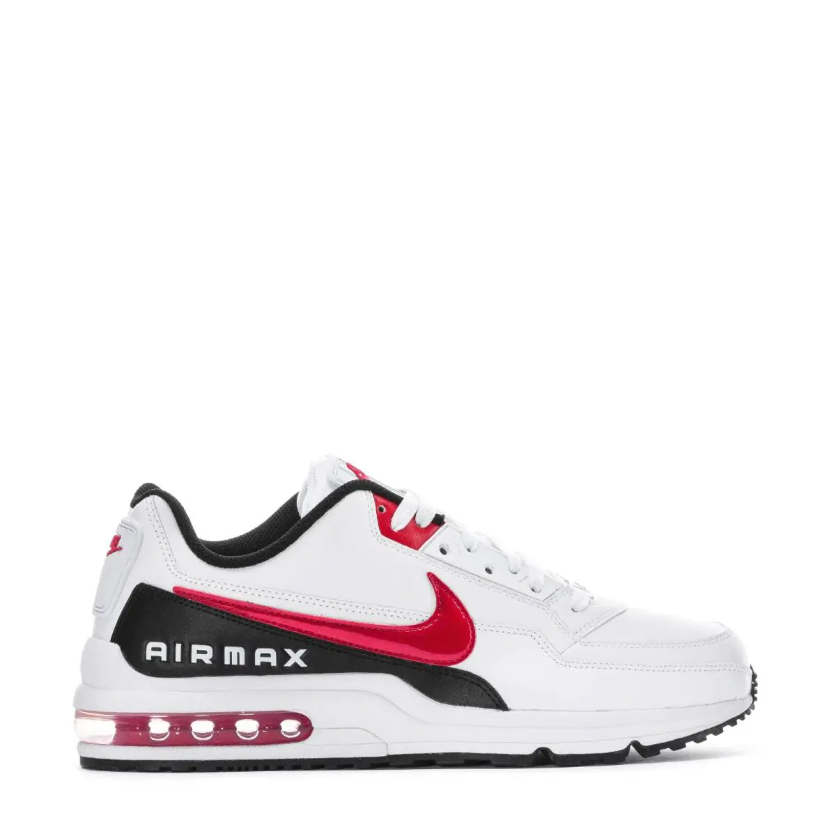 Nike Men`s Air Max Ltd 3 White Red Black Casual Athletic - White