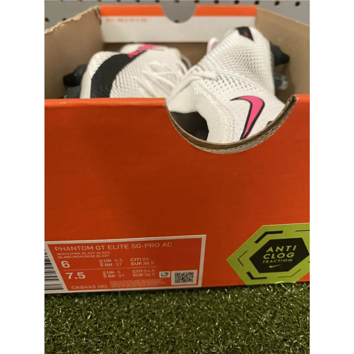 Nike shoes - Nike Phantom GT Elite SG Pro AC - CK8443-161 - White 8