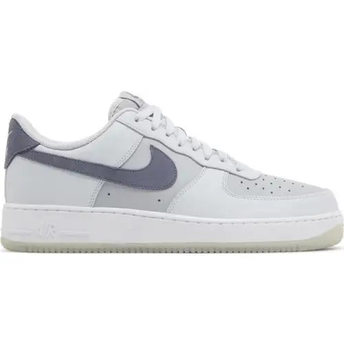 Mens Nike Air Force 1 `07 LV8 `light Smoke Grey` FJ4170 001 - Pure Platinum/Wolf Grey/White/Light Carbon