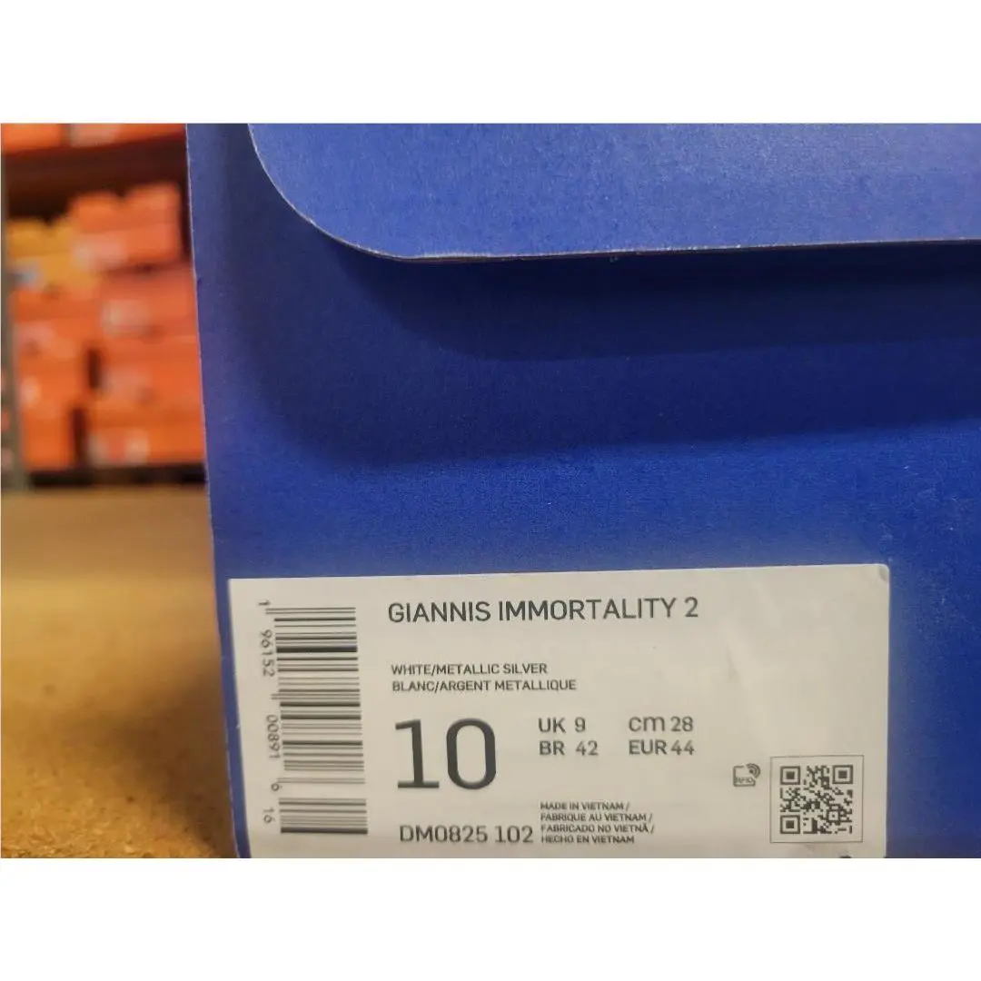 Nike shoes - Nike Giannis Immortality 2 - Giannis Immortality - DM0825 102 - White Metallic Silver 4