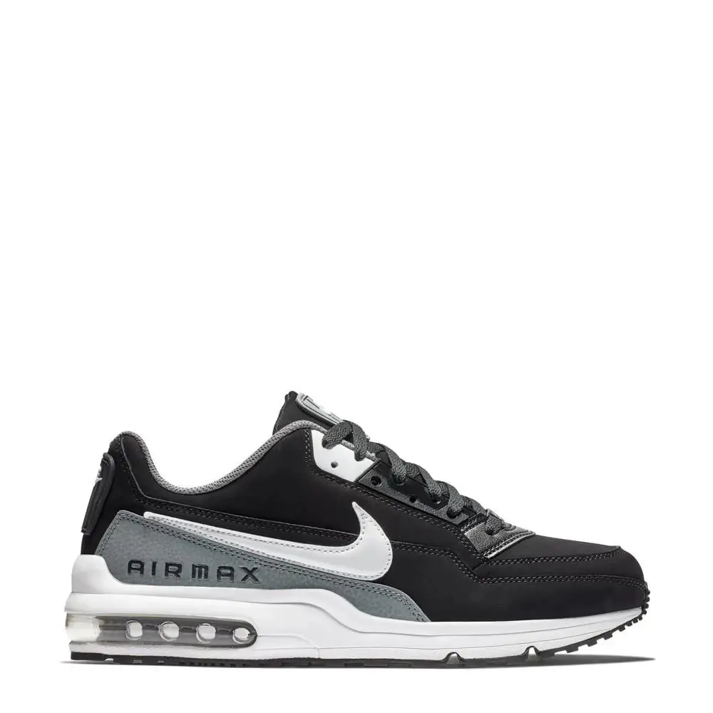 Nike Men`s Air Max Ltd 3 White Black Grey Casual Athletic - White