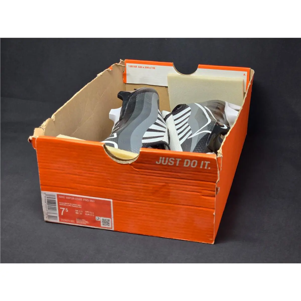 Nike shoes - Nike Vapor Edge - Vapor Edge - DQ3670-001 - Gray 7
