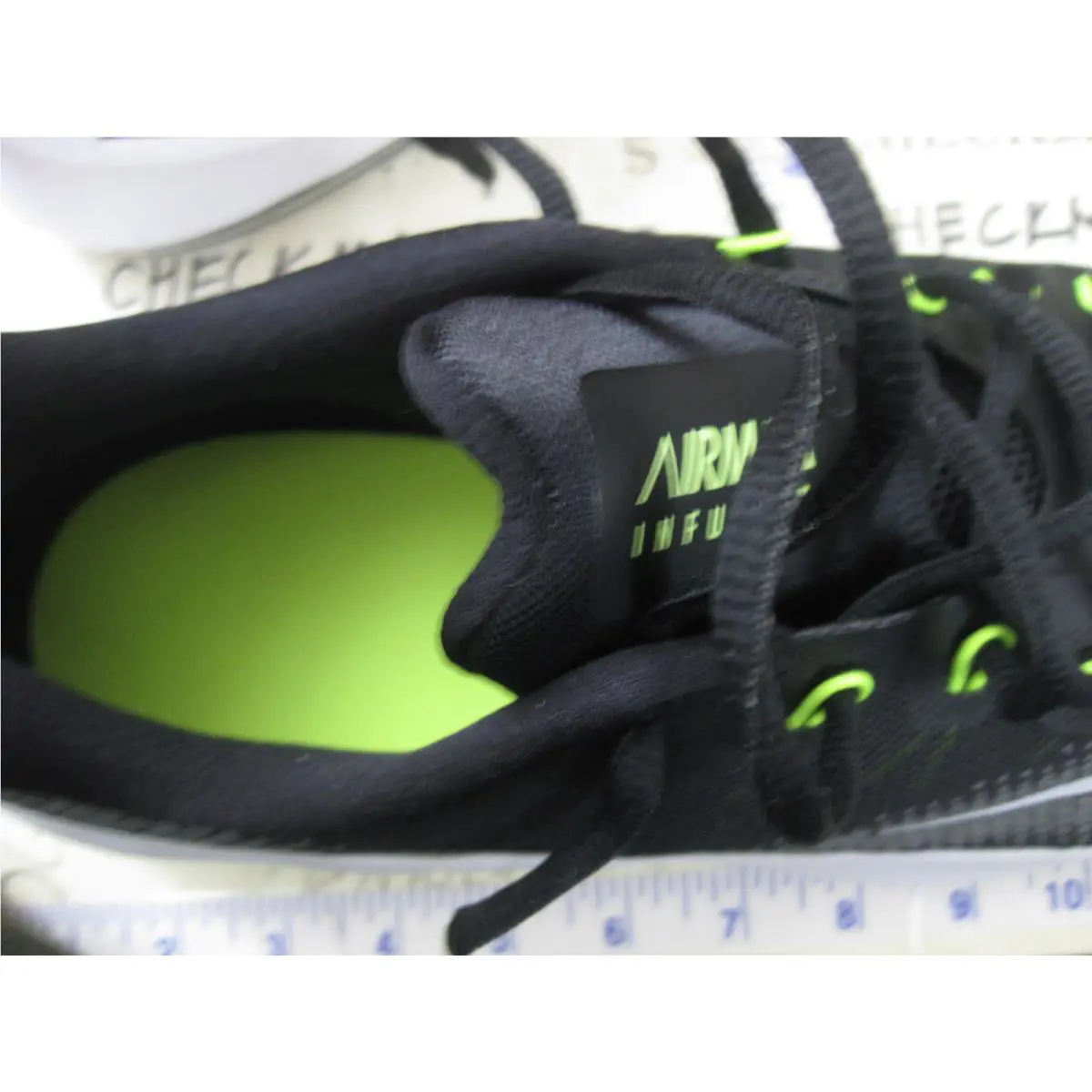 Nike shoes - BLACK/WHITE-VOLT-COOL GREY 9