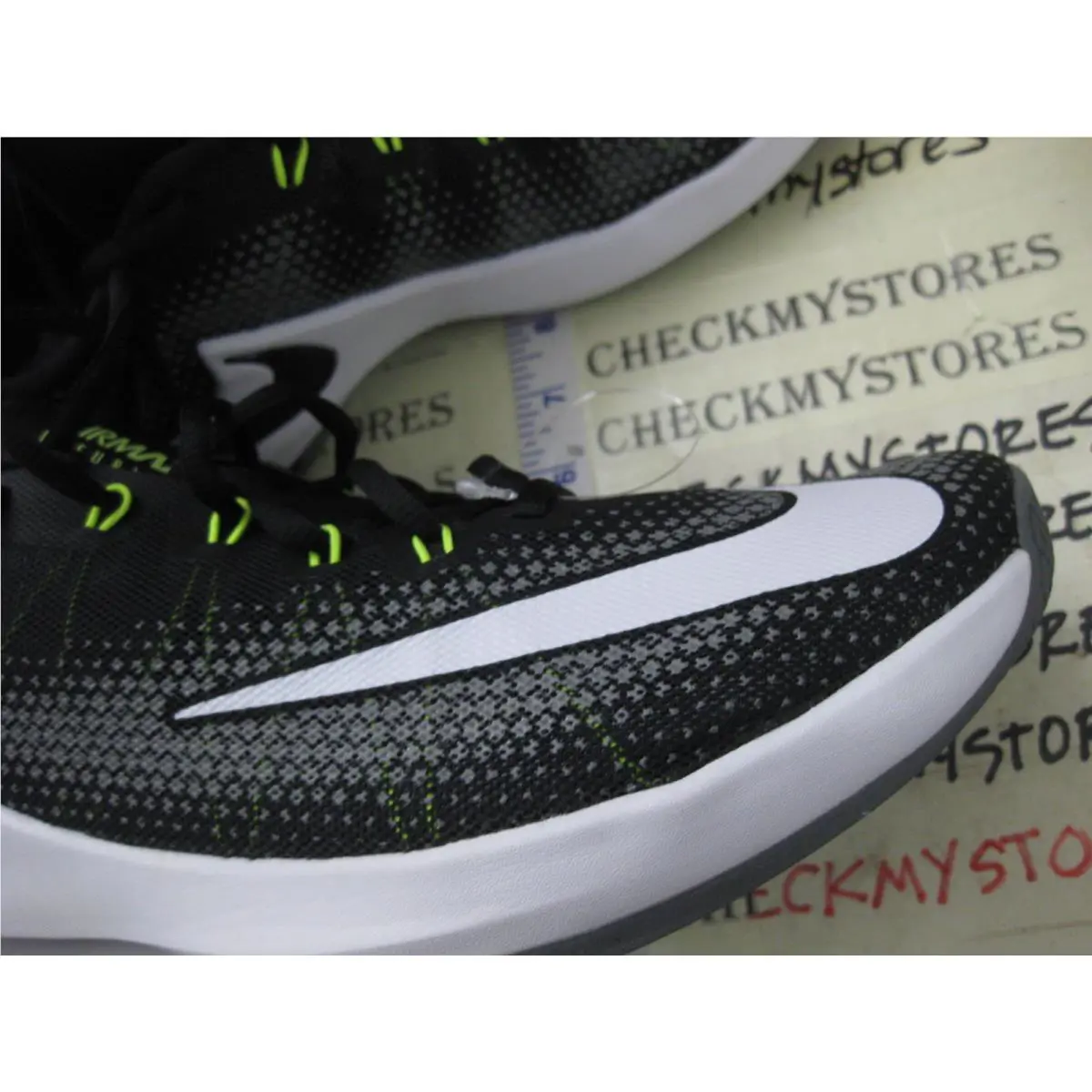 Nike shoes - BLACK/WHITE-VOLT-COOL GREY 5