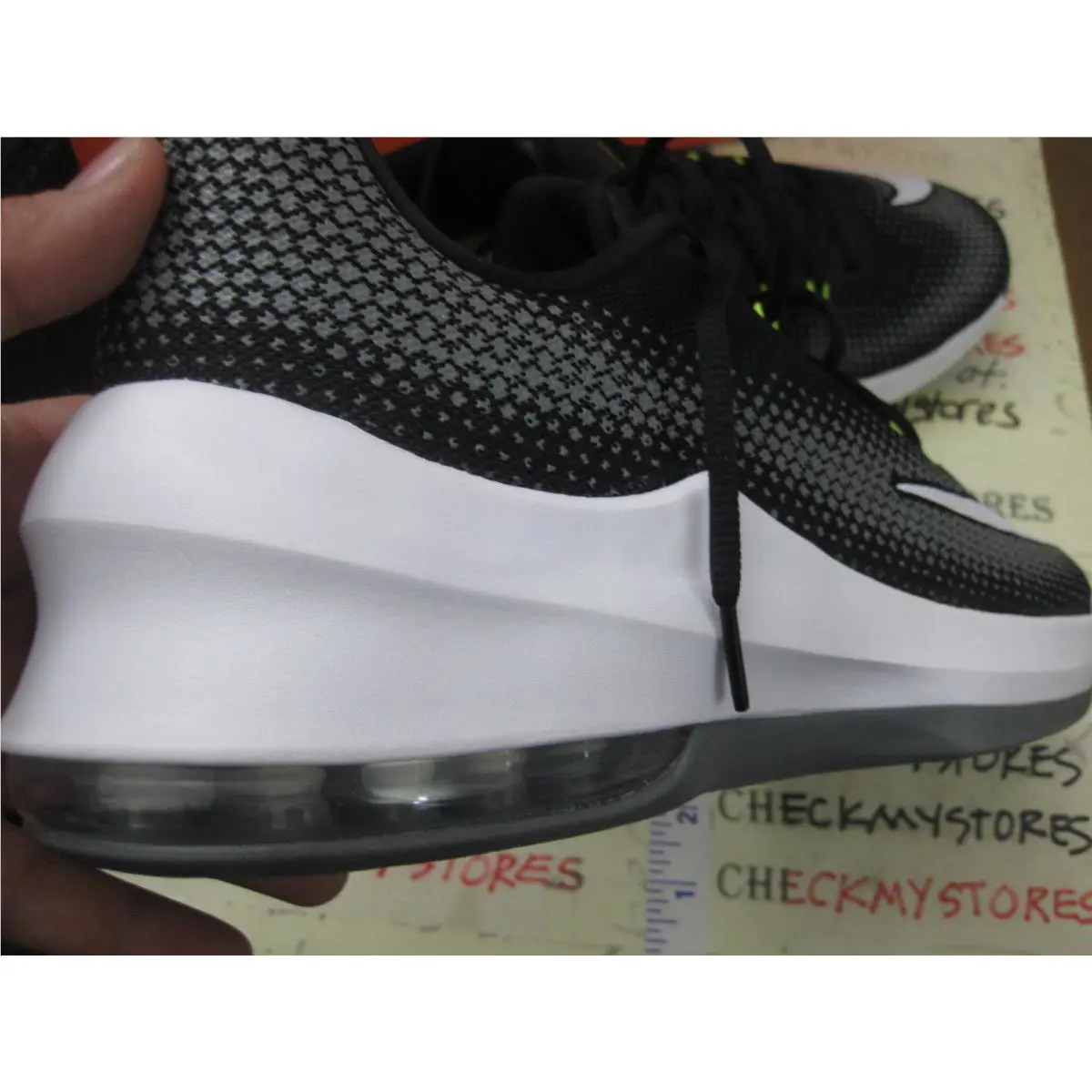 Nike shoes - BLACK/WHITE-VOLT-COOL GREY 6