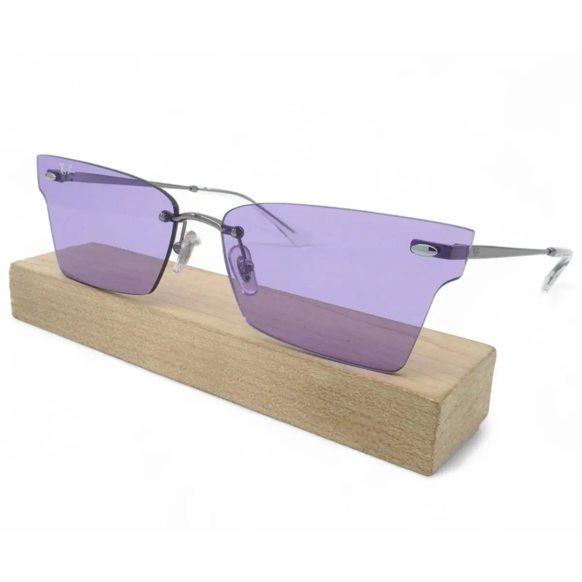 RB3730-004/1A_64 Unisex Ray Ban Xime Bio-based Sunglasses - Frame: Polished Gunmetal