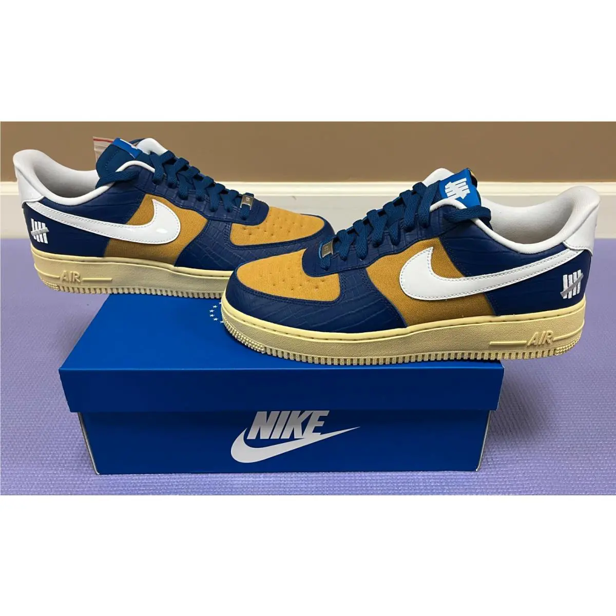 Nike shoes - Nike Air Force 1 - Air Force - Blue 3