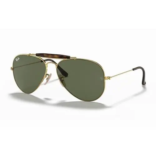 Ray Ban Outdoorsman II RB3029 181 62-14 Arista Gold Havana Edition G-15 Green
