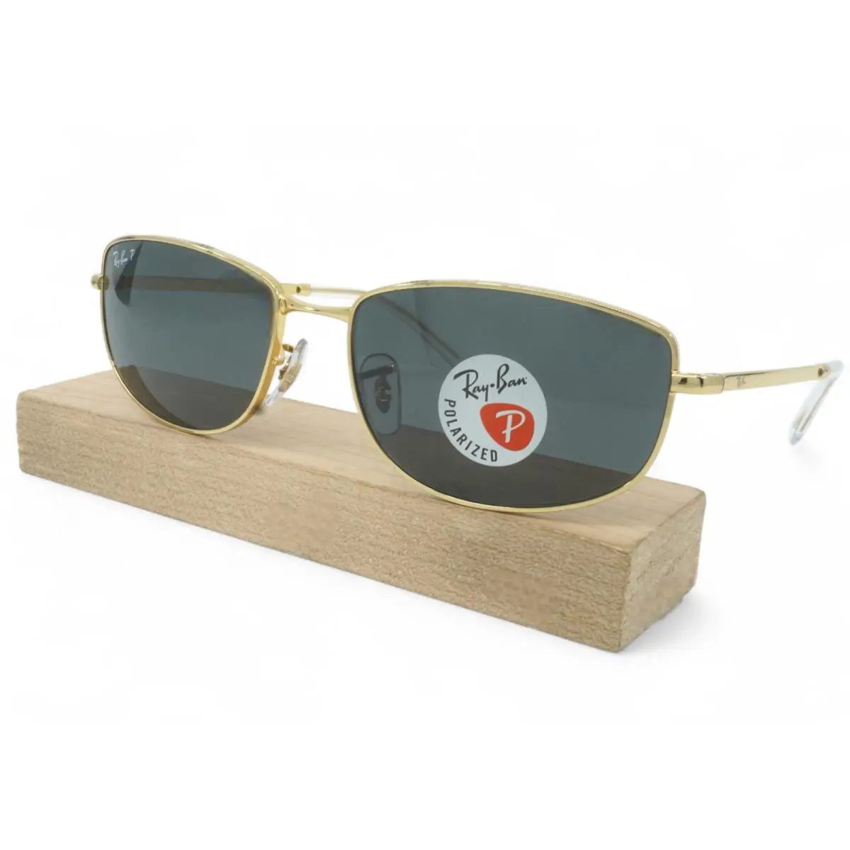 RB3732-001/48_59 Unisex Ray Ban Irregular Polarized Sunglasses