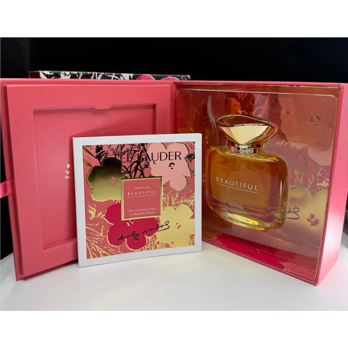 Estee Lauder Beautiful Absolu Andy Warhol Edition Edp Spray 1.7oz