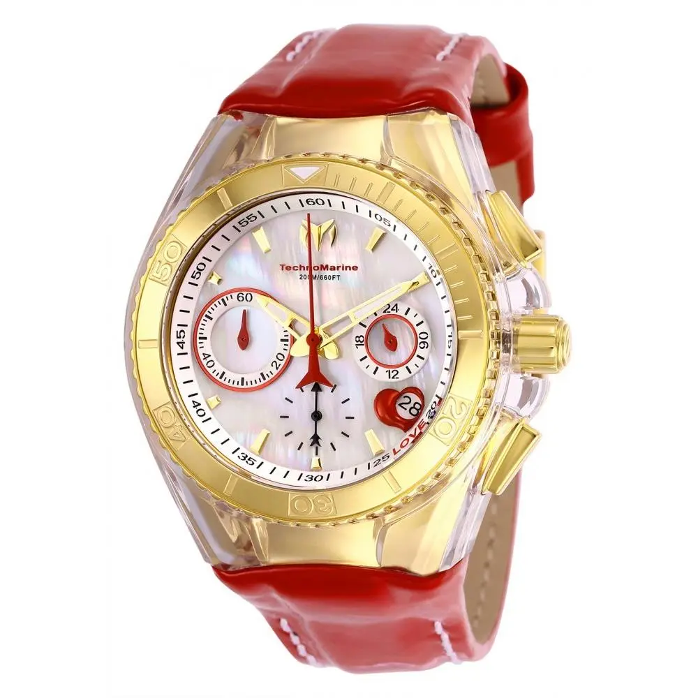 Technomarine Women`s TM-117003 Cruise Valentine Quartz White Dial Watch