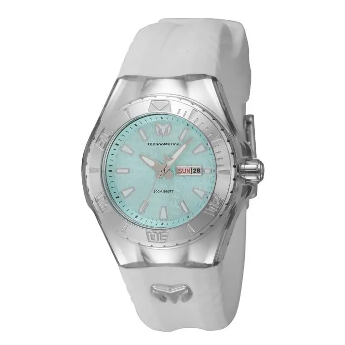 Technomarine Women`s Cruise Monogram 36.5mm Quartz Watch TM-122019