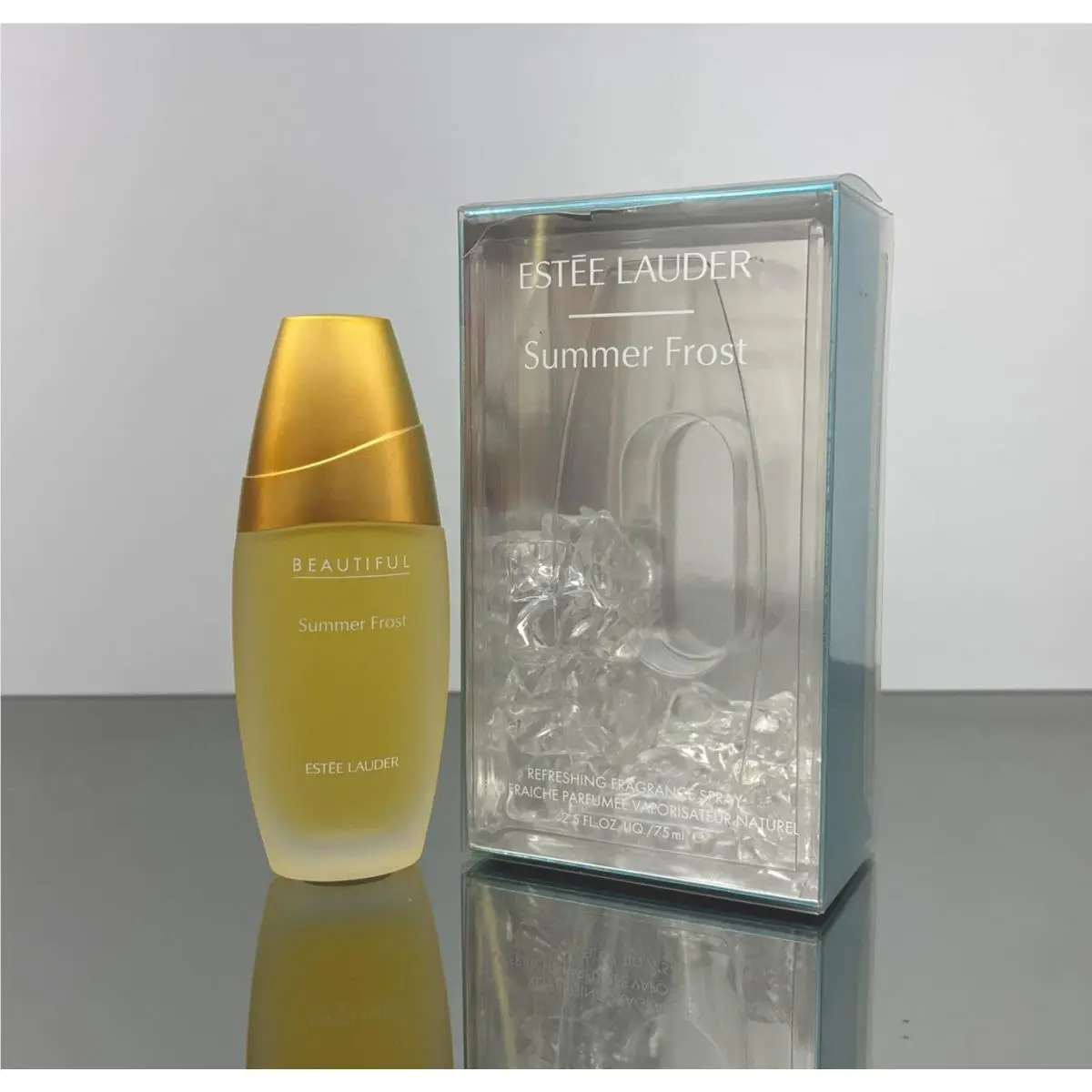 Beautiful Summer Frost by Estee Lauder 2.5oz-75ml Eau Fraiche Parfumee Spr BG48