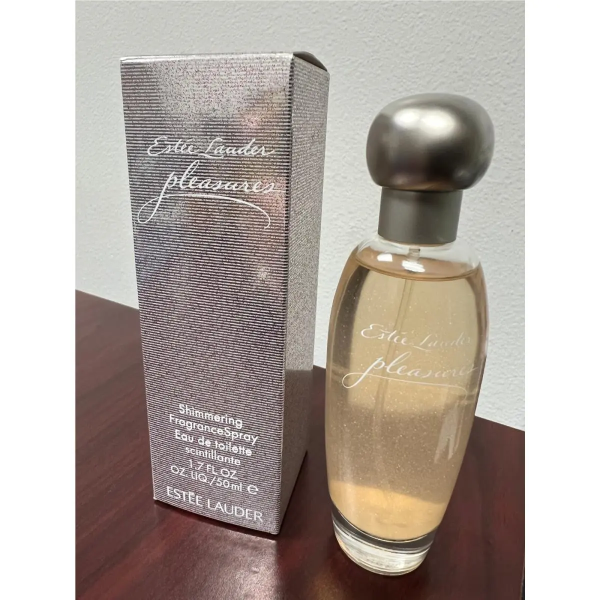 Pleasures Shimmering by Estee Lauder 1.7 FL oz / 50 ML Eau De Toilette Spray