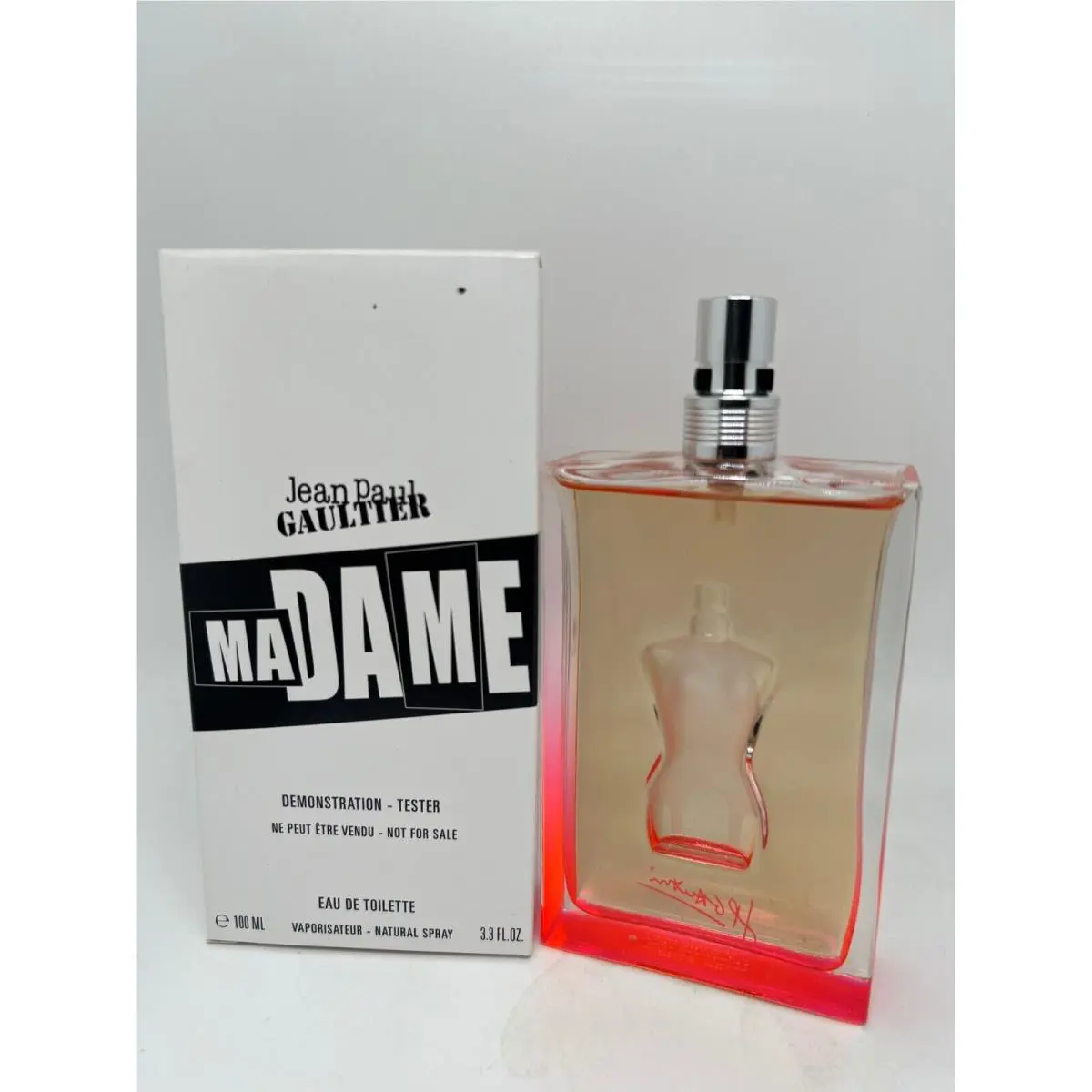 Madame by Jean Paul Gaultier 3.3 FL oz / 100 ML Eau De Toilette Spray Tester Box