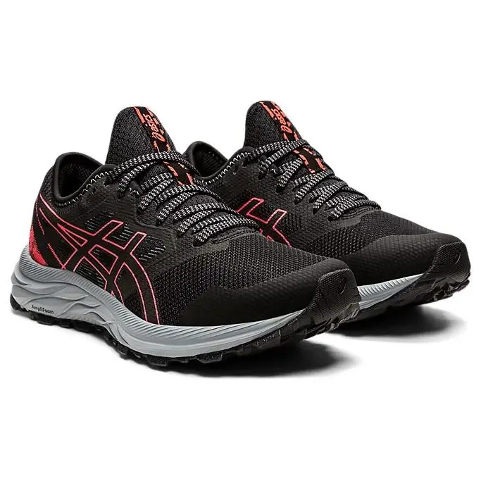 Asics Gel-excite Trail 1012B051-001 Sneaker Women 7 Black Running Shoes gbnc1040