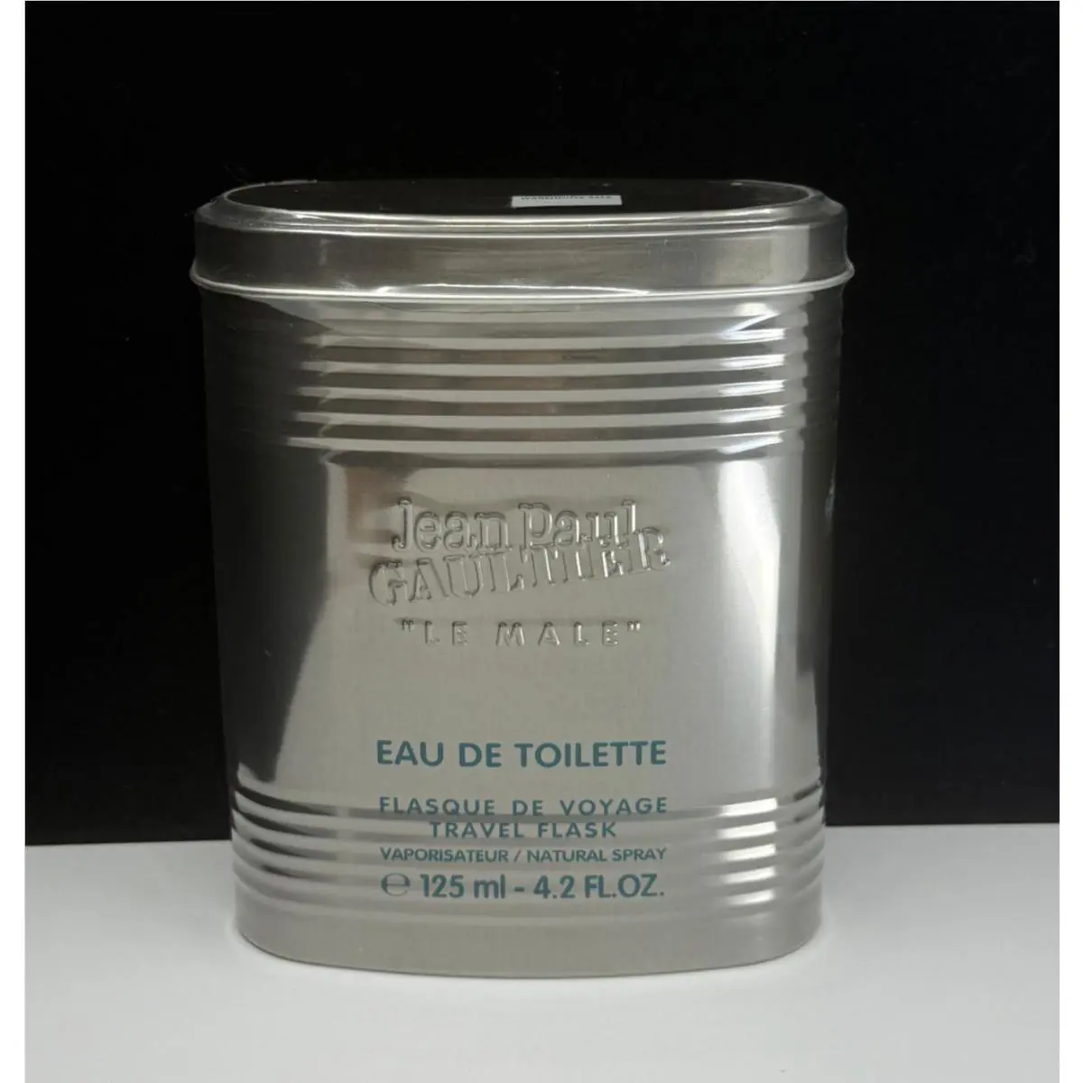 Jean Paul Gaultier Le Male Eau De Toilette Spray Travel Flask 4.2 oz Read