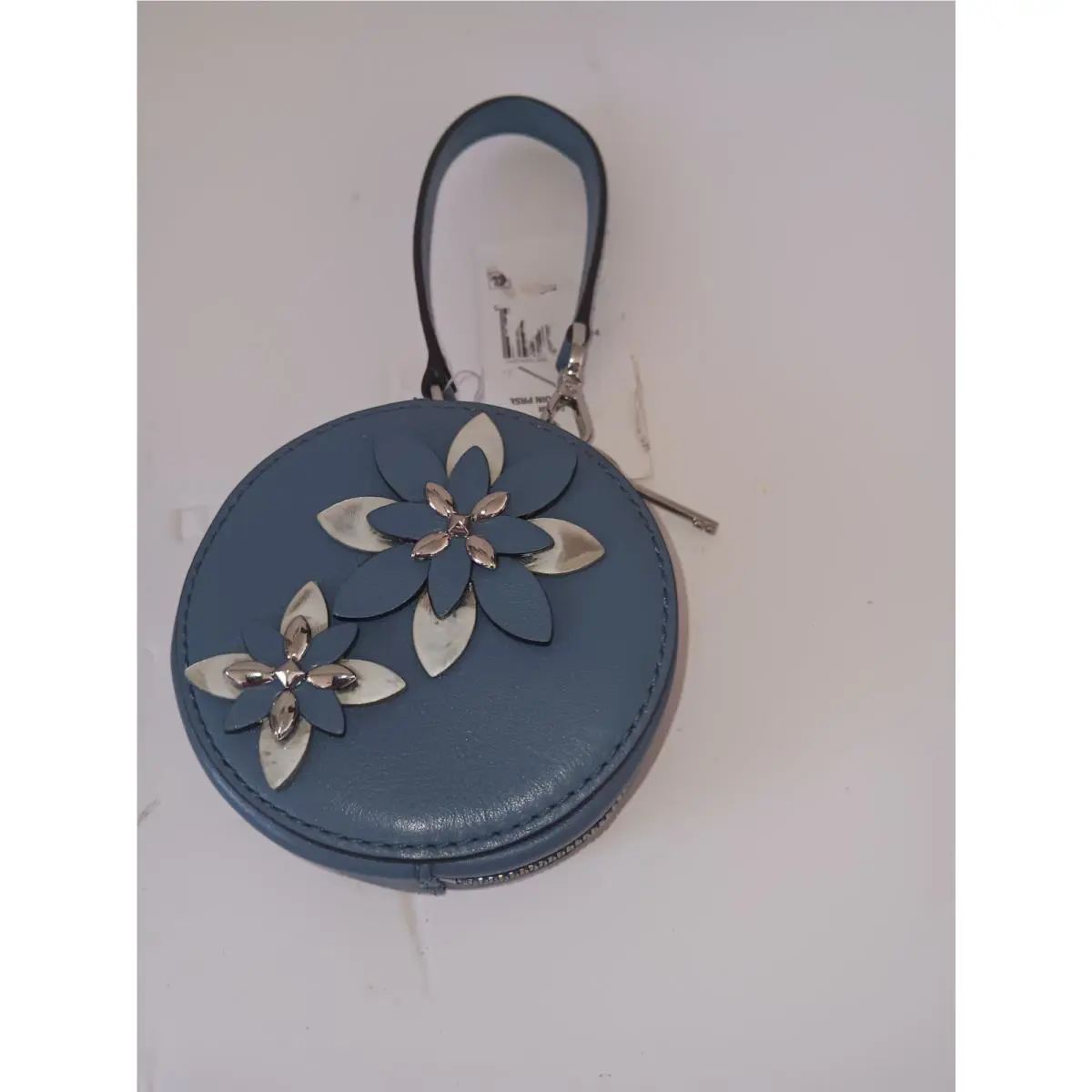 Michael Kors Floral Leather Coin Purse Wristlet