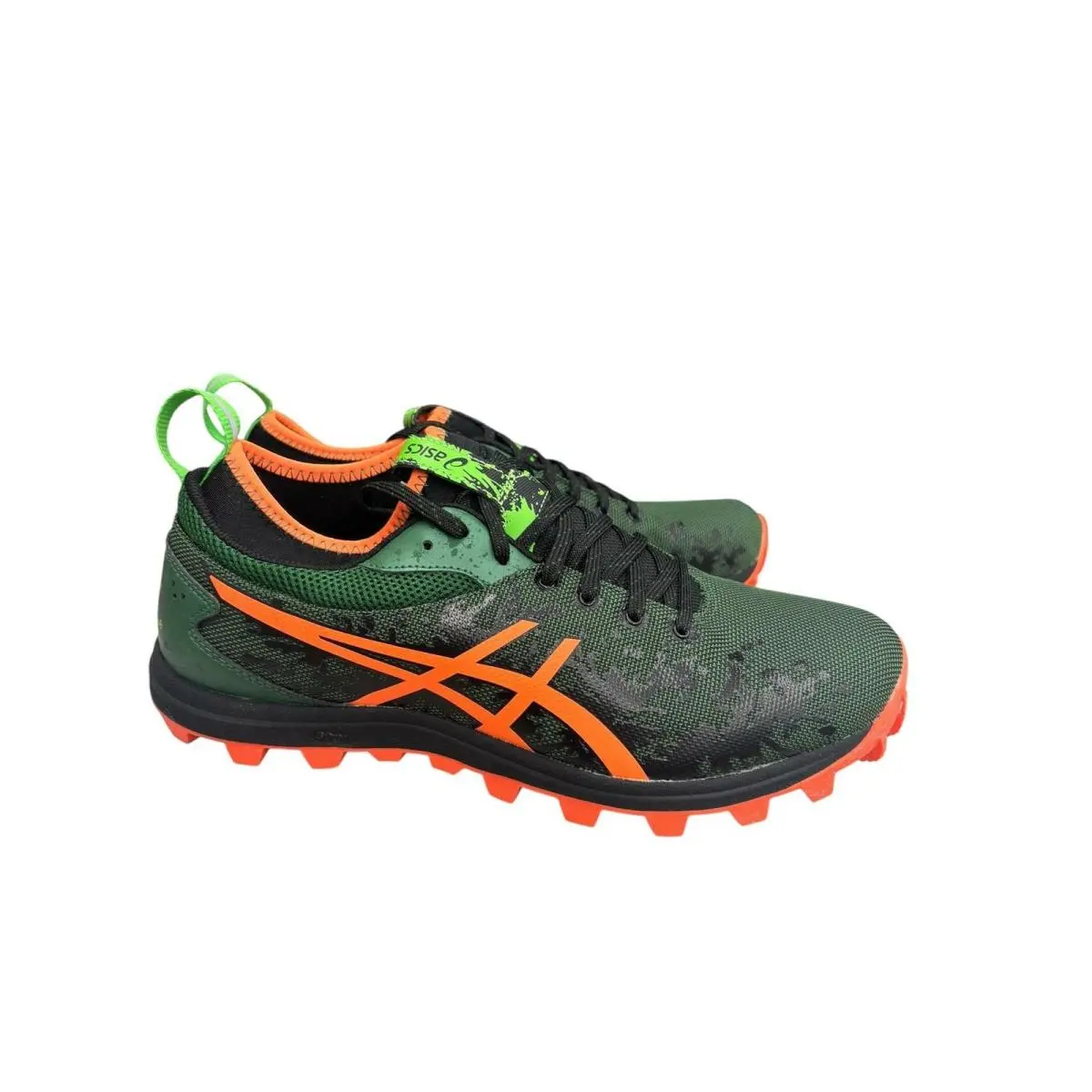 Asics shoes - Gel-FuliRunnegade - T537N-8030 - Dark Green/Flash Orange/Black (UPC: 887749727319) 8
