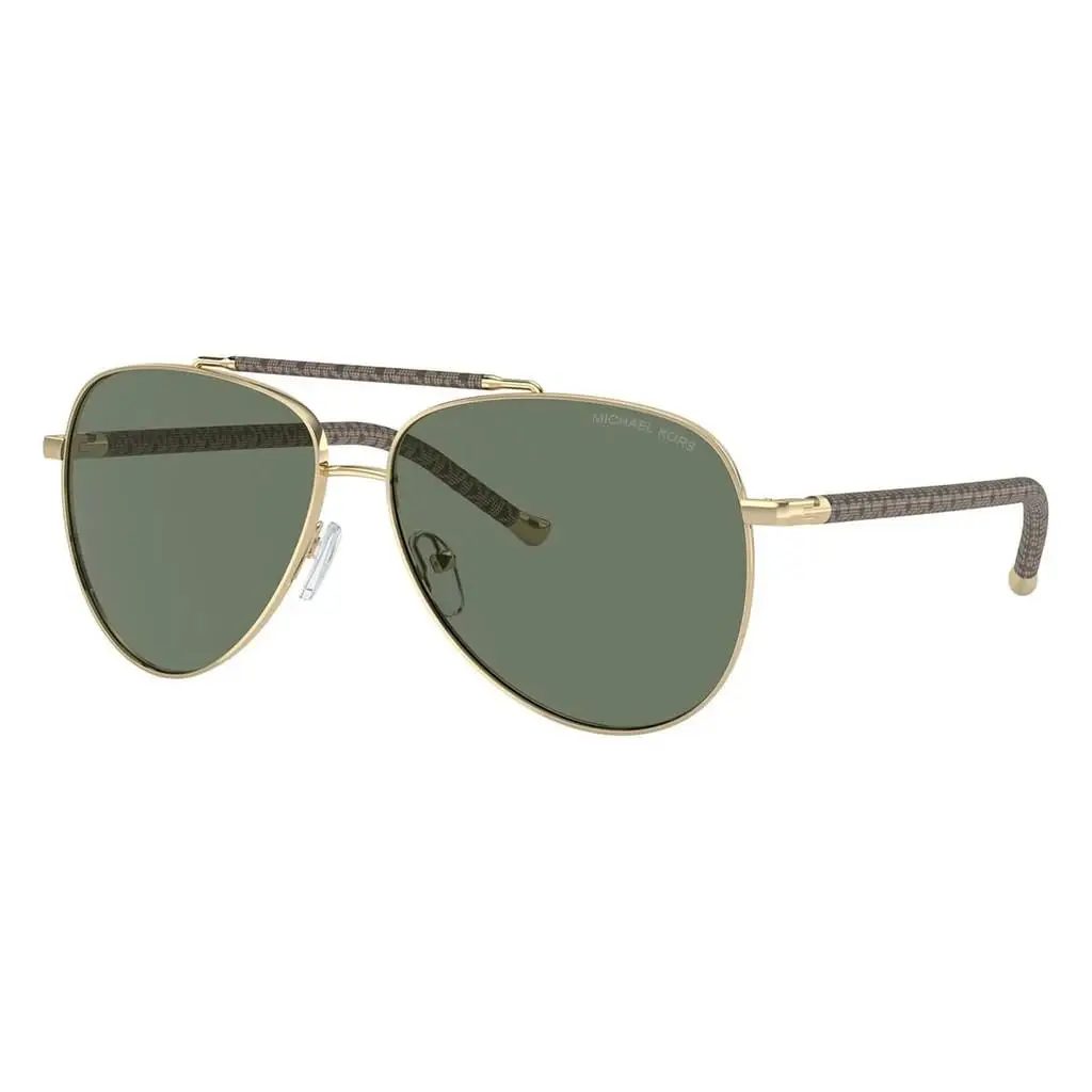 Michael Kors Portugal MK1146 10143H Green-gold Sunglasses 59mm / /