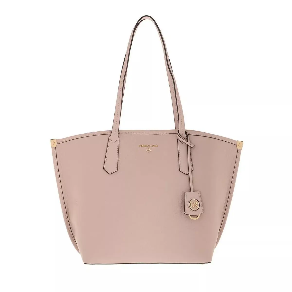 Michael Kors Jane Large Pebble Leather Tote Bag Soft Pink