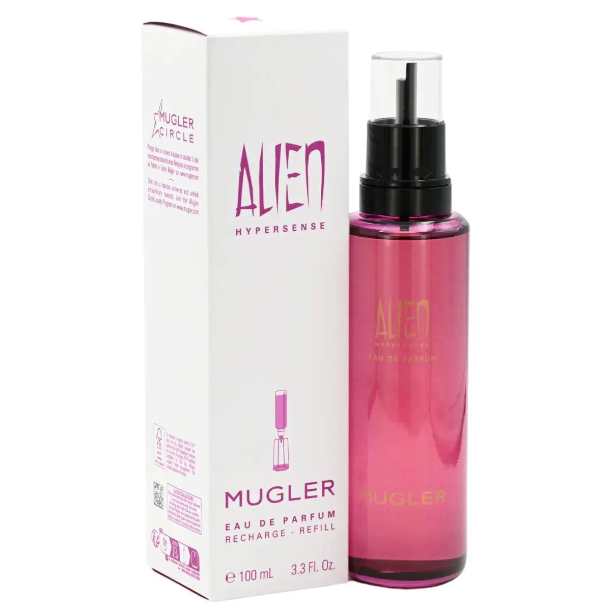 Alien Hypersense by Thierry  Refill For Women Edp 3.3 / 3.4 oz by Mugler