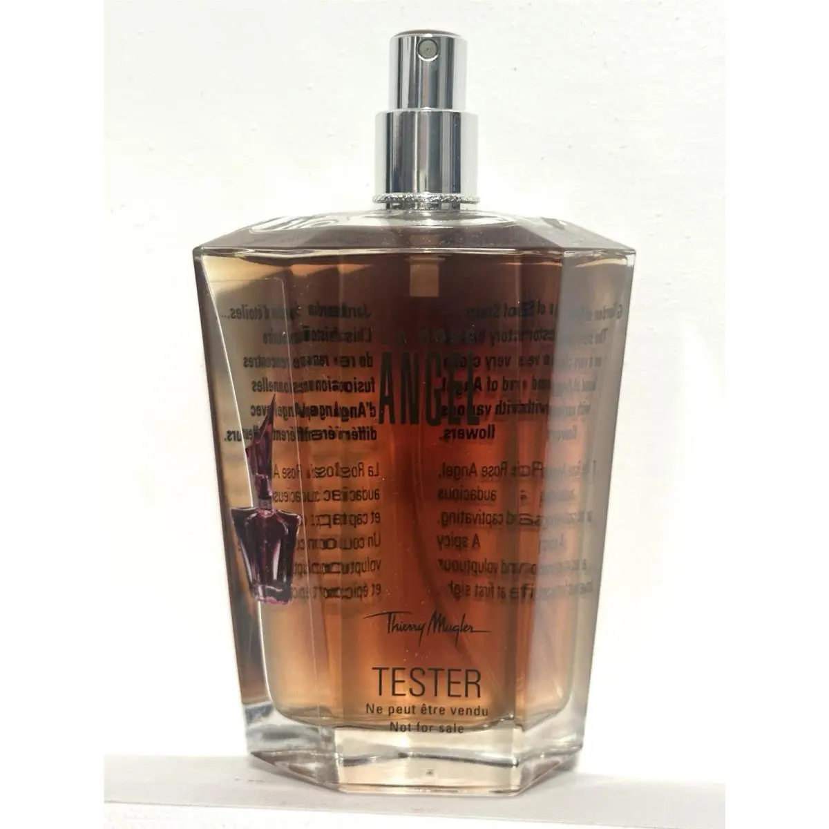 Angel La Rose by Thierry  3.4 oz Eau DE Parfum AS Shown by Mugler