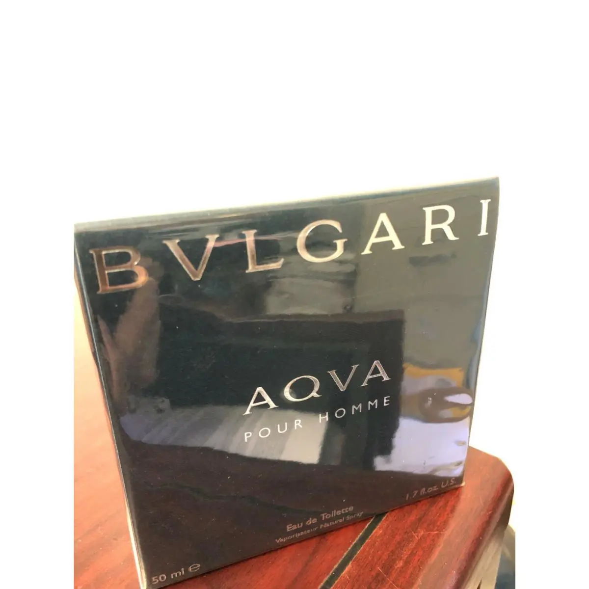Vintage Bvlgari Aqva Pour Homme 1.7 FL oz / 50 ML Edt Spray Box