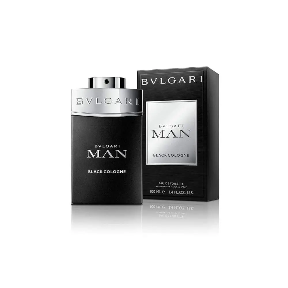Man Black Cologne  3.4 Fl oz Edt Spray For Men by Bvlgari