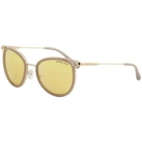 Michael Kors Havana MK1025 MK/1025 12017J Rose Gold/pink Round Sunglasses 52mm