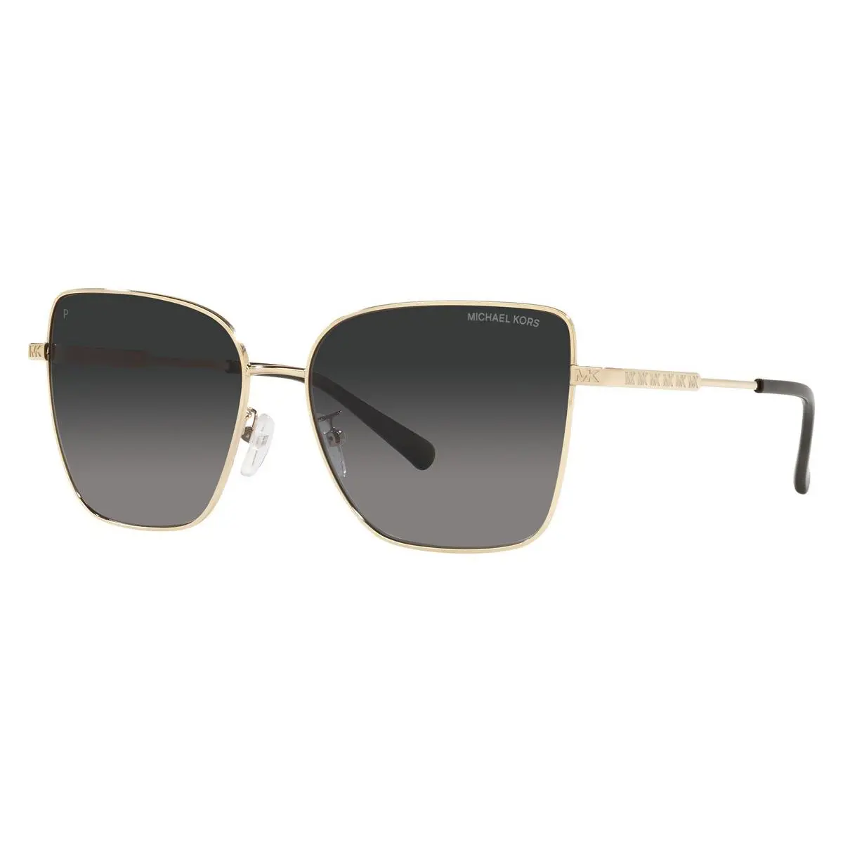 Michael Kors Woman Butterfly Sunglasses MK1108 1014T3 Light Gold/grey 59mm