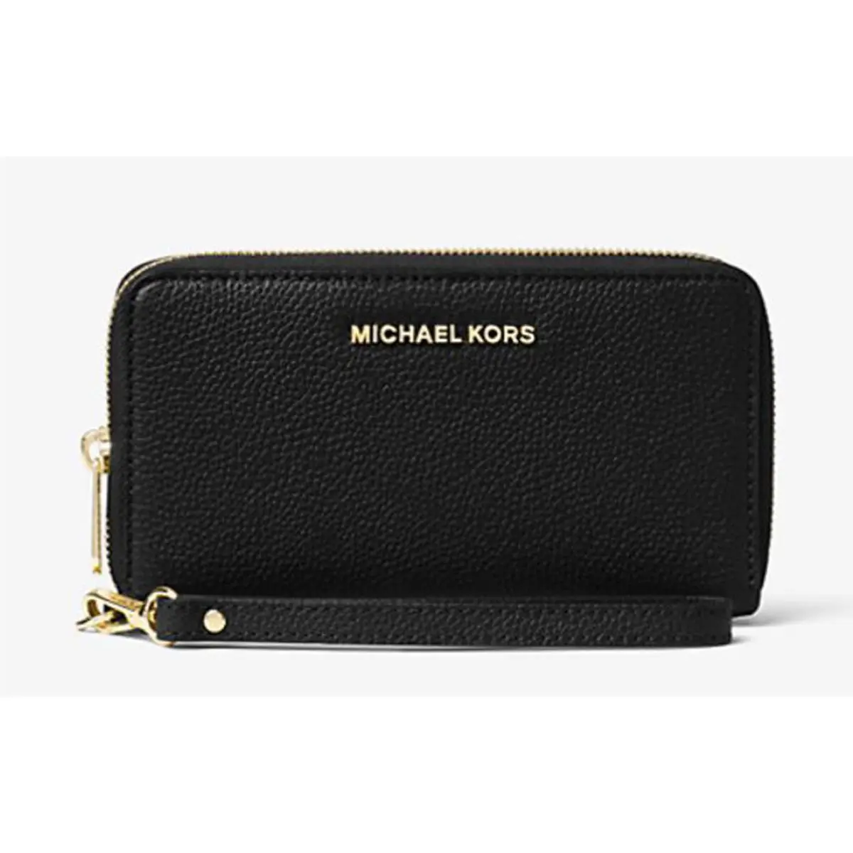 Michael Kors Large Flat Phone Case Wristlet Black 32F6GM9E3L-001