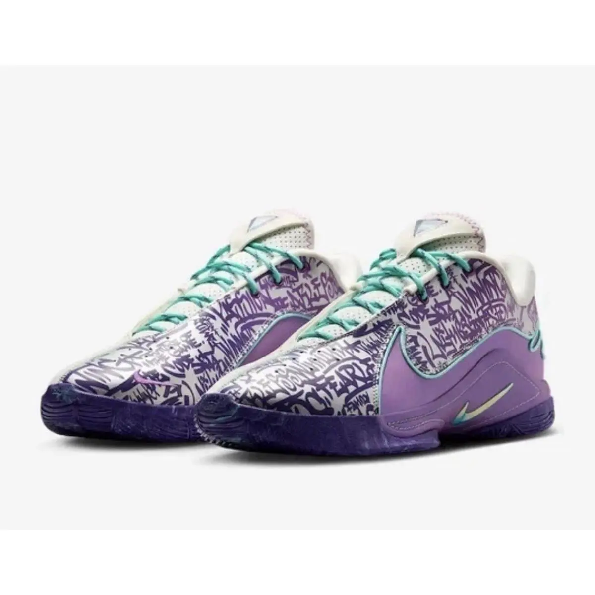 Nike shoes - Nike LeBron 22 - LeBron - HV8454-001 - Soft Pearl Hyper Turquois 0