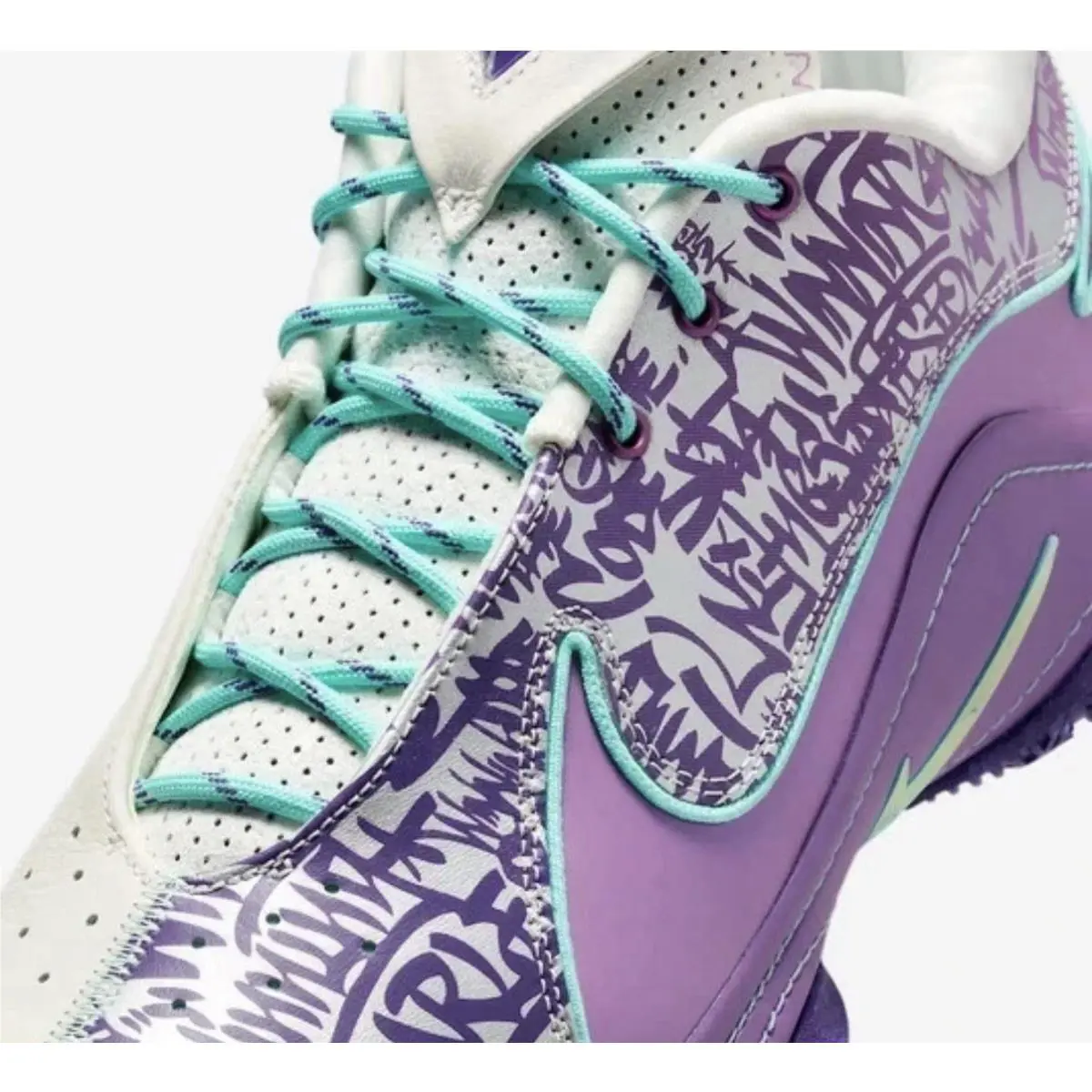 Nike shoes - Nike LeBron 22 - LeBron - HV8454-001 - Soft Pearl Hyper Turquois 4