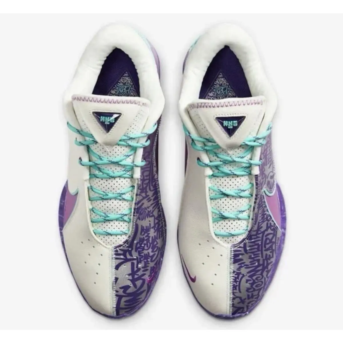 Nike shoes - Nike LeBron 22 - LeBron - HV8454-001 - Soft Pearl Hyper Turquois 6