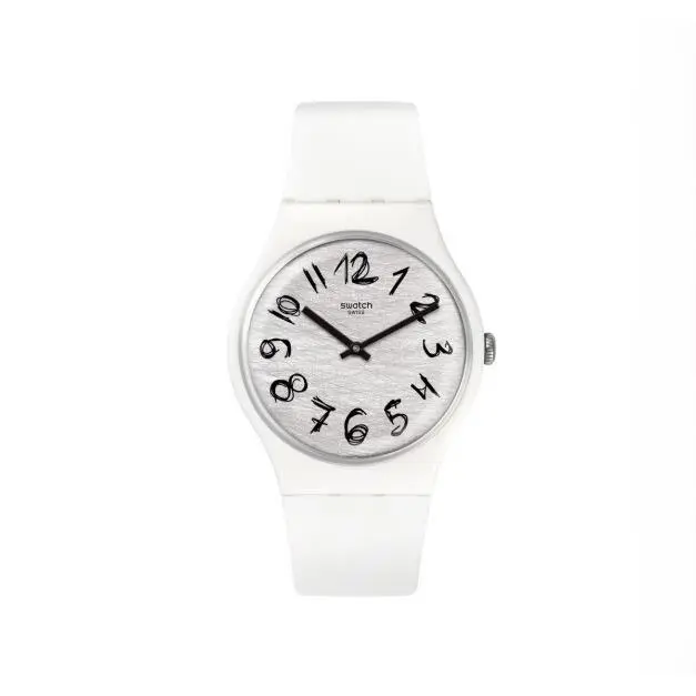 Swatch Gesso Unisex Wristwatch - SUOW153 - White