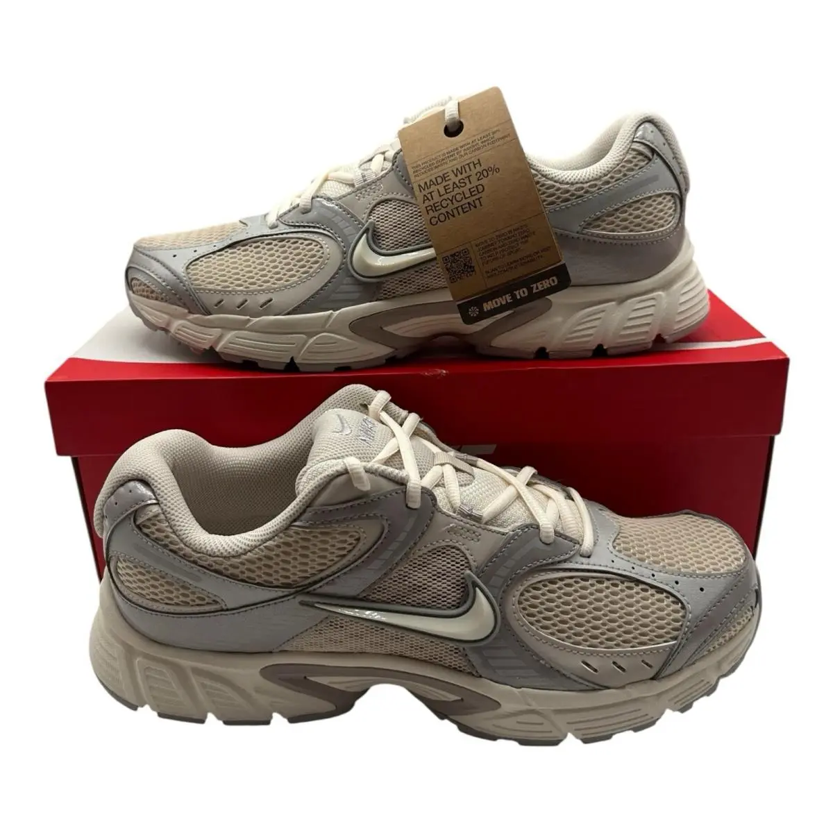 Nike V5 Rnr Running Shoes Mens Size 9 Oatmeal/pale Ivory Sneakers IH1980-140 - Beige