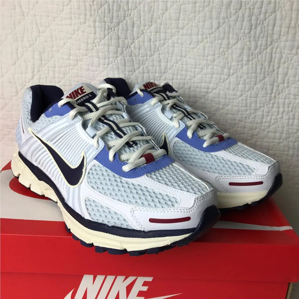 Nike shoes - Nike Zoom Vomero 5 - Zoom Vomero - FV8111-451 - Blue Tint/Purple Ink 8