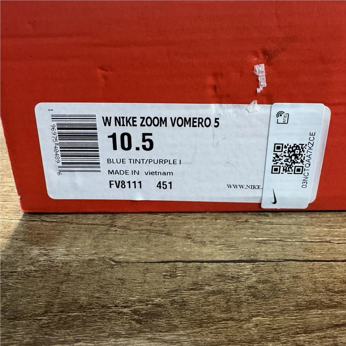 Nike shoes - Nike Zoom Vomero - Zoom Vomero - FV8111-451 - Blue (UPC: 00196975434152) 0