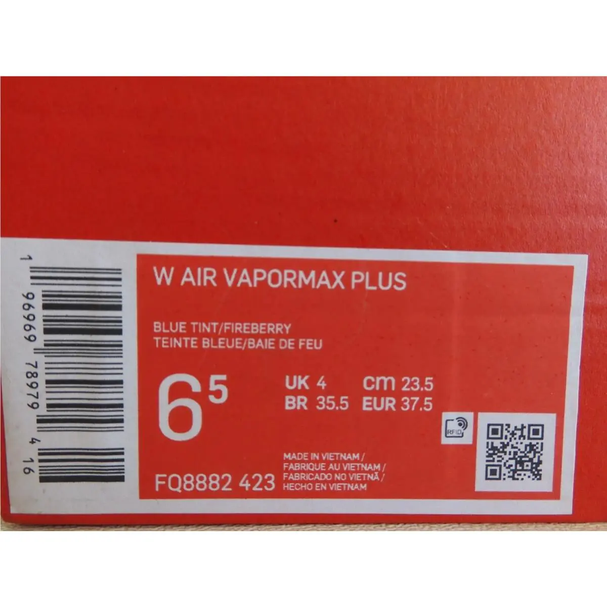 Nike shoes - Nike Air Vapormax Plus - Air Vapormax Plus - FQ8882-423 - Blue (UPC: 00196969789794) 3